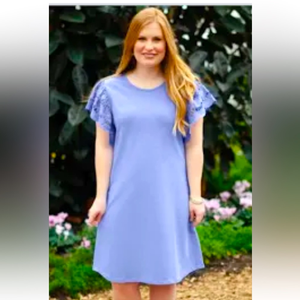 Ladies blue Matilda Jane dress